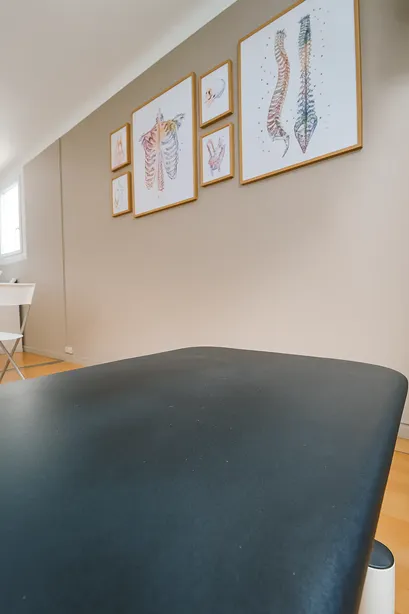 Table médicale du cabinet